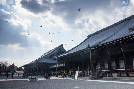 Higashi Honganji Templeのeditorial素材