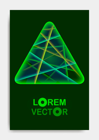 Cover design template for decoration presentation, brochure, catalog, poster, book, magazine Vector Illustrationのイラスト素材