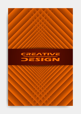 Cover design template for decoration presentation, brochure, catalog, poster, book, magazine etc Vector Illustrationのイラスト素材