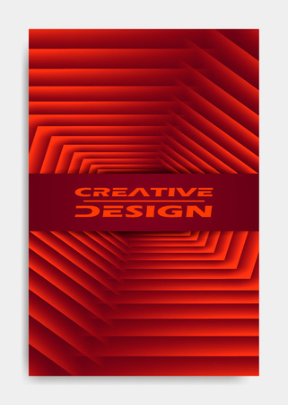 Cover design template for decoration presentation, brochure, catalog, poster, book, magazine etc Vector Illustrationのイラスト素材