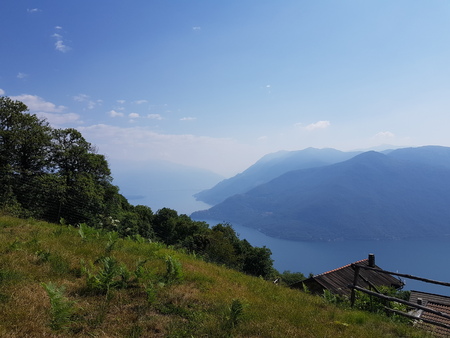 Lake Maggiore Viewの写真素材