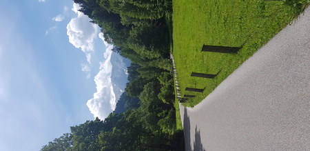 Black Forest Hiking Trailの写真素材