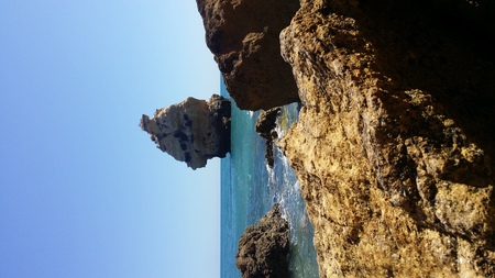 Lonely Rockの写真素材