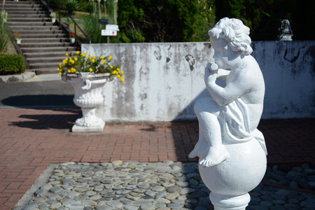 White statueの写真素材