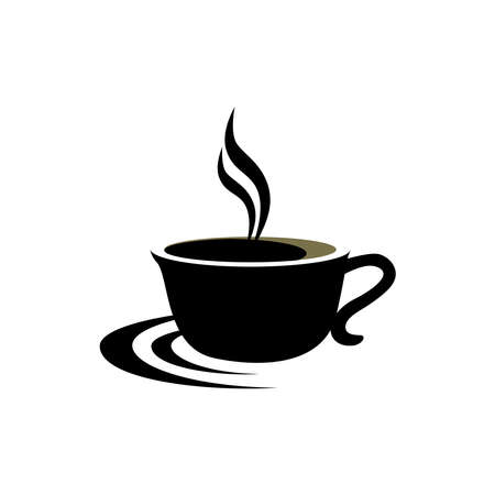 Vector icon of coffee cupのイラスト素材