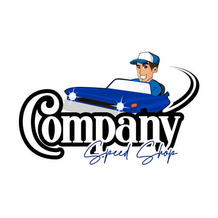 Perfect logo for business related to automotive industryのイラスト素材