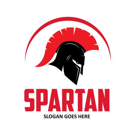 Spartan Logo. Business Logo Ideaのイラスト素材