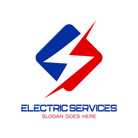 Electric Service Solutions Logo Vectorのイラスト素材