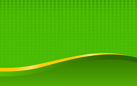 Green abstract halftone template banner with gradient color. Design with liquid shape.のイラスト素材