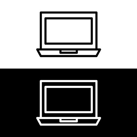 Laptop icon. Computer symbol modern, simple, vector, icon for website design, mobile app, uiのイラスト素材