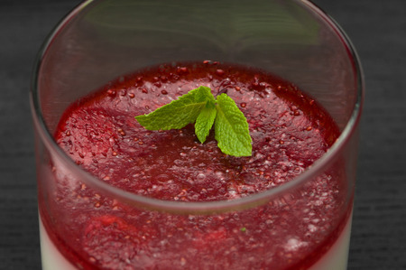 strawberry mousseの写真素材