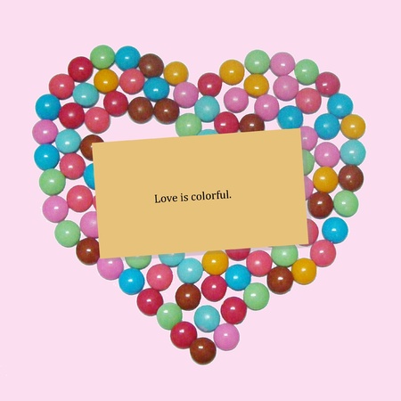 Love is Colorfulの写真素材