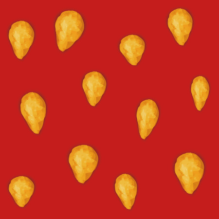 Seamless texture strawberryのイラスト素材