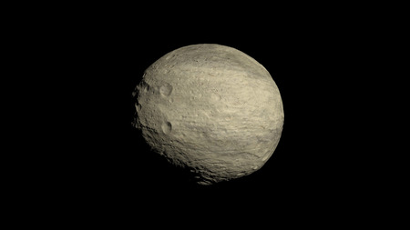 Vesta NASA on galaxy solar system planetsの写真素材