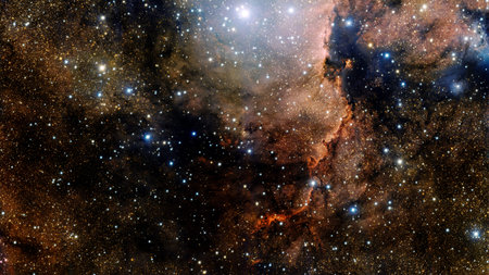 Background 5k image was made by telescope