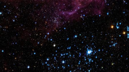 Background 5k image was made by telescopeの写真素材