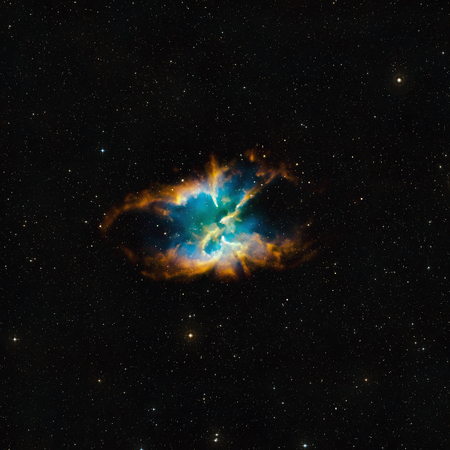 Stars nebula, beautiful and colorfull explosive in spaceの写真素材
