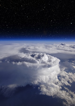 Planet Earth from space. Elements of this image furnished by NASAの写真素材