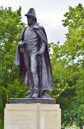 Statue of Major General Samuel smithの素材