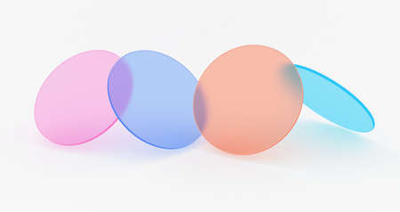 Thank you words written in pencil by pencil on white. 3d rendered illustration.の写真素材