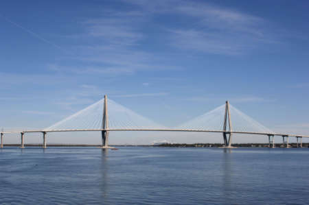 Cooper River Bridgeの写真素材