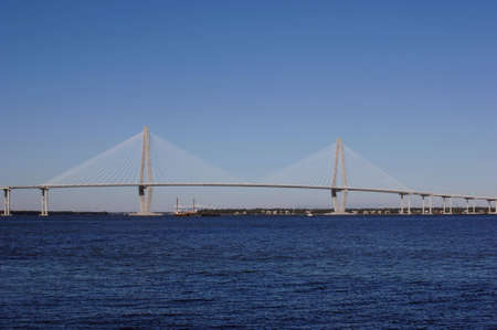 Cooper River Bridgeの写真素材