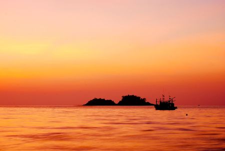 Chang Island of Thailandの写真素材