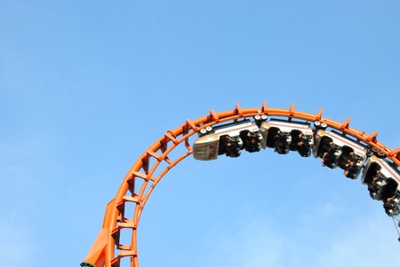 rollercoasterの写真素材