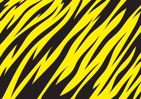 Tiger texture abstract backgroundのイラスト素材