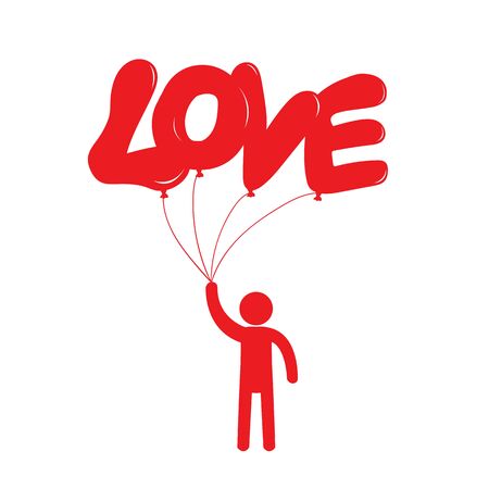 Valentine heart symbol.Vector illustrationのイラスト素材