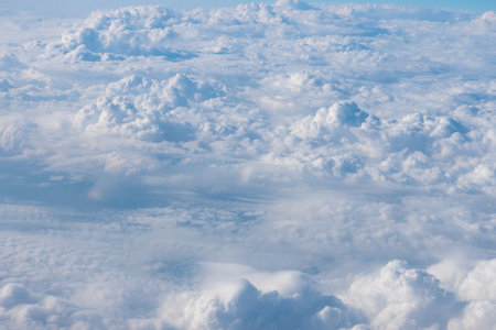 clouds and blue sky background.
