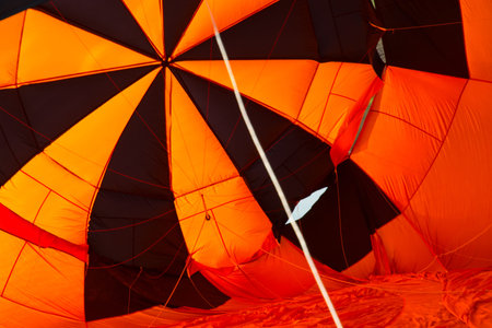 Hot Air Balloons. hot air balloon festivalの写真素材