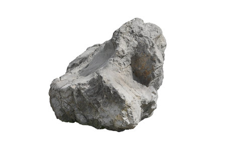 rock isolated on white background.