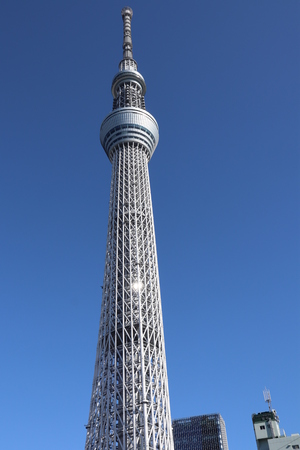 This image shows the tallest building in Japan (Tokyo Skyree)のeditorial素材