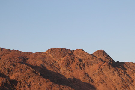 Mountains in Saudi Arabiaの写真素材