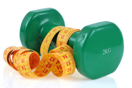 A dumbbellの写真素材