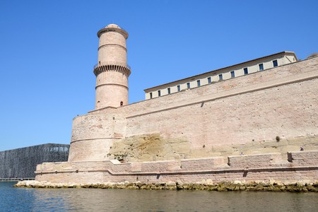 Tour of Fort Saint-Jean in Marseilleのeditorial素材