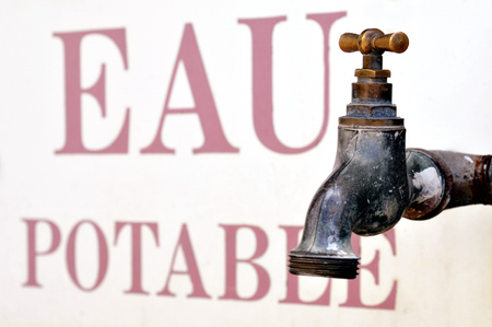 Drinking water tapの写真素材
