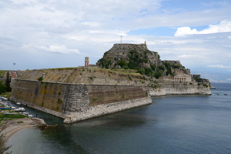 Ancient citadel of Corfuのeditorial素材