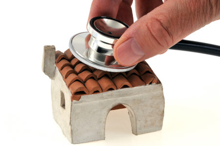 The examination of the houseの写真素材