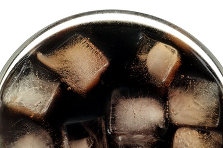 Over a glass of sodaの写真素材