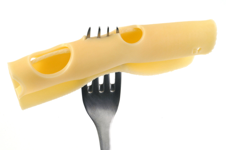 Slice of cheeseの写真素材