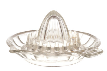 Glass citrus juicer