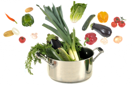 The vegetable stewの写真素材