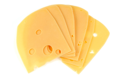 Slices of Gruy?reの写真素材