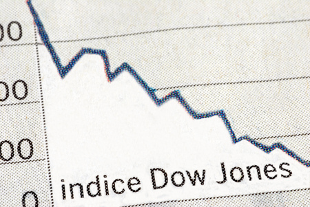 Dow Jones Indexの写真素材
