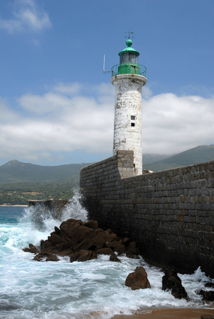 Propirano lighthouseの写真素材