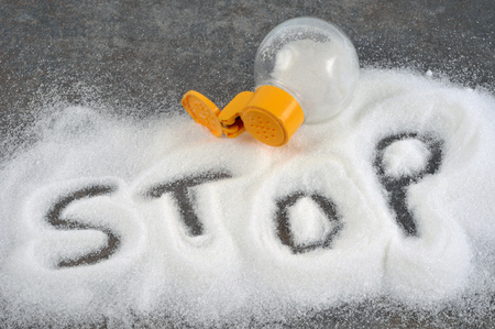 Stop the saltの写真素材