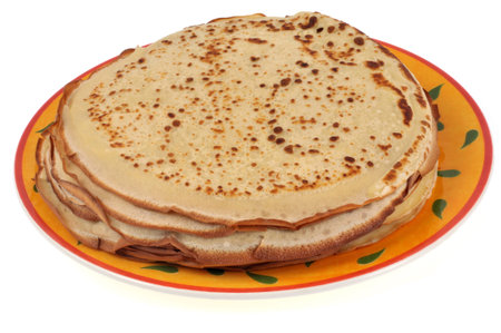 Plate of pancakes