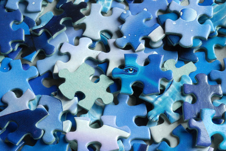 The puzzleの写真素材